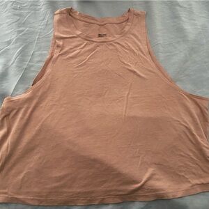 Girlfriend collective cropped tank, size XL